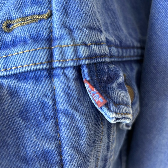Vintage Levi’s Ultra Blue Denim Jacket - Picture 5 of 5